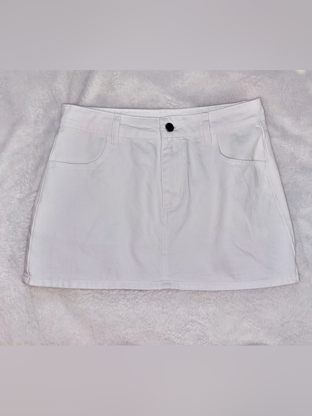 Aimee Song Skirt Song of Style White Mini sz M NWT